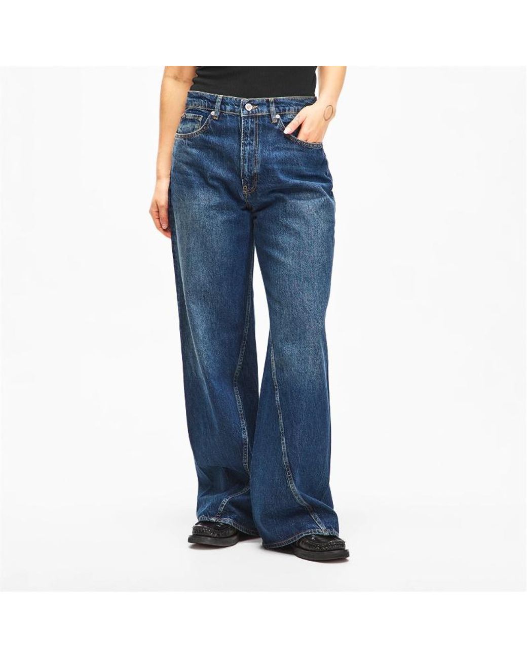Anine Bing Blue Hugh Jeans