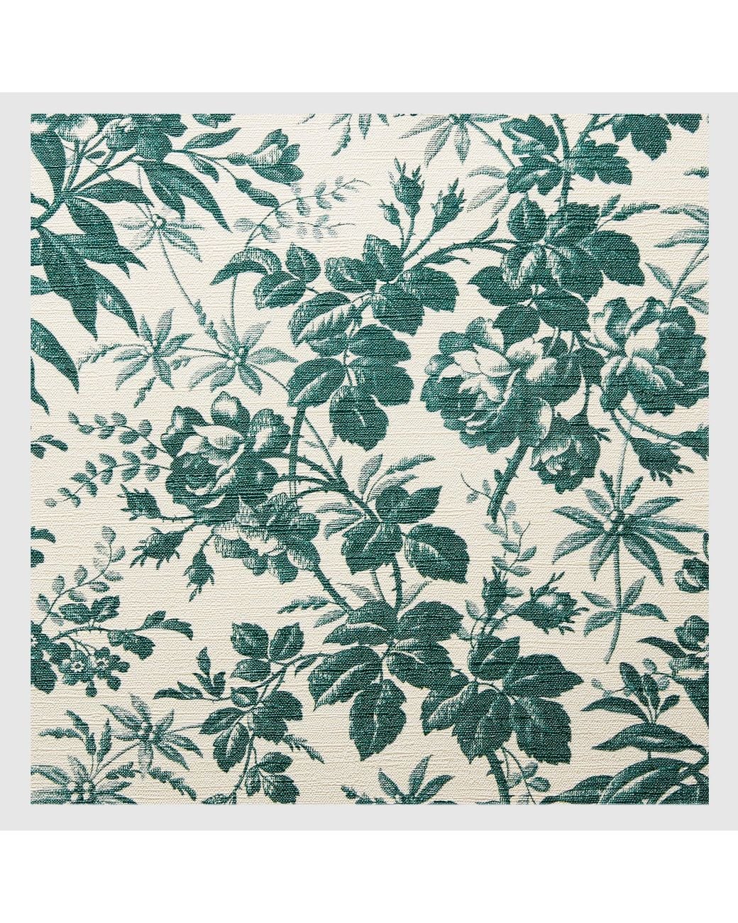 Gucci Green Herbarium Print Wallpaper