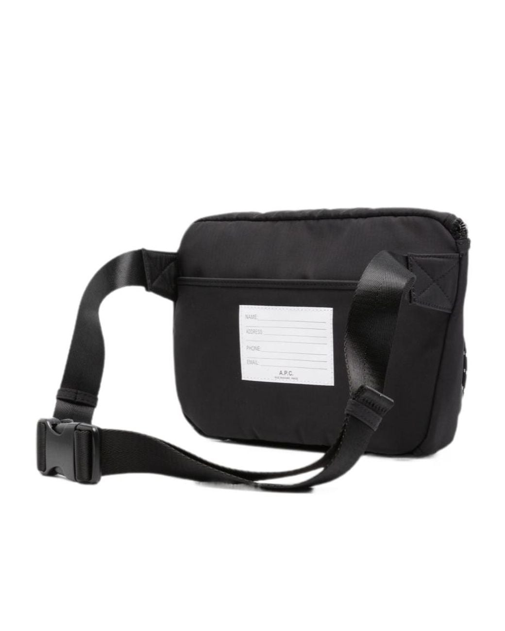 A.P.C. Black Banane Trek Belt Bag