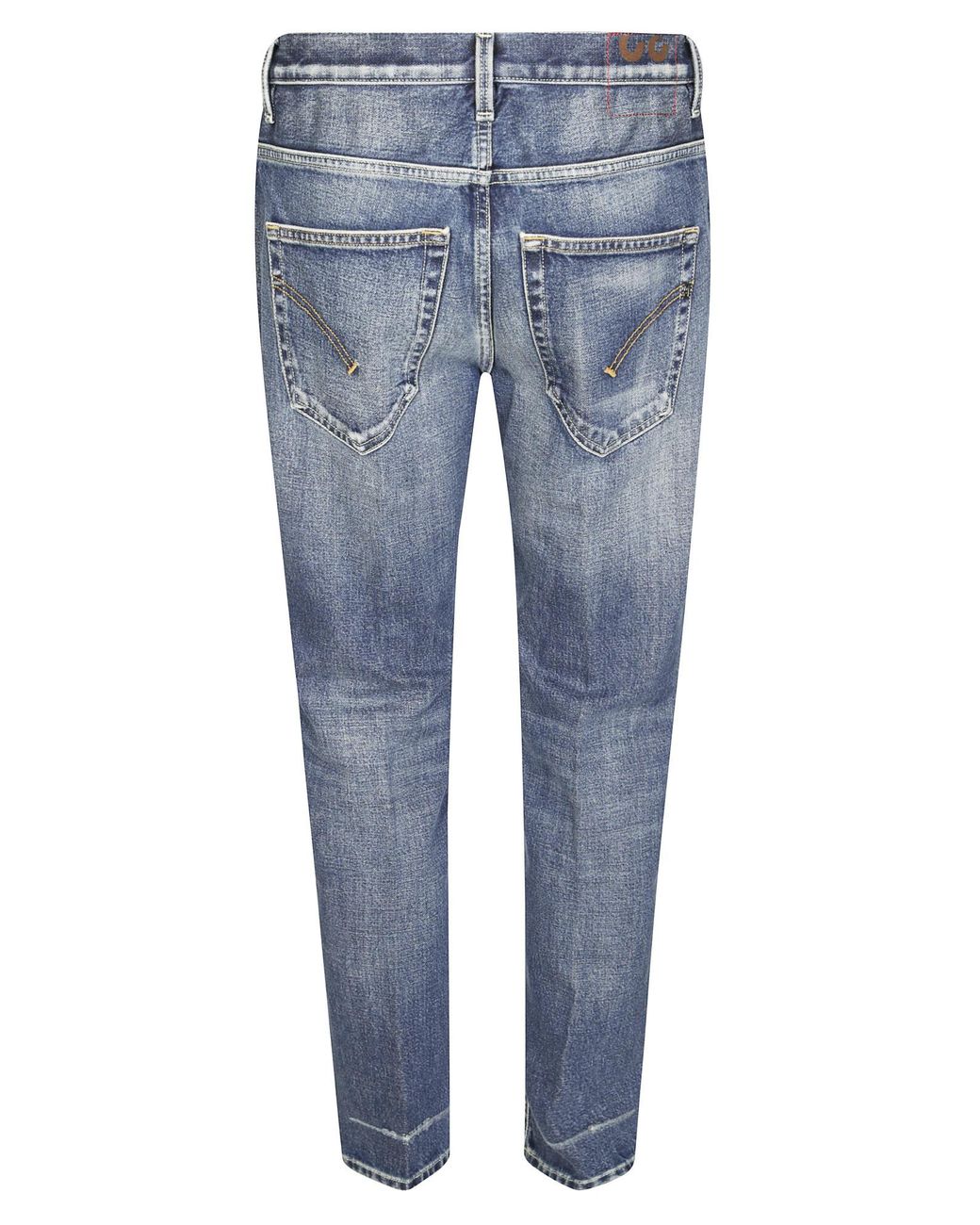 Dondup Blue Logo Jeans for men