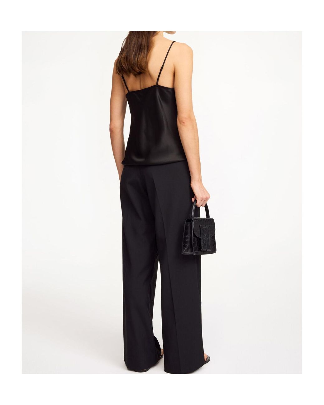 By Malene Birger Black Cymbaria High Waist Trousers