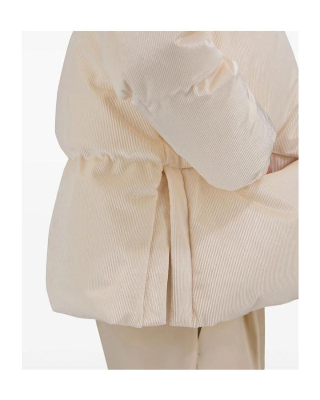 Herno Natural Long-Sleeved Down Jacket