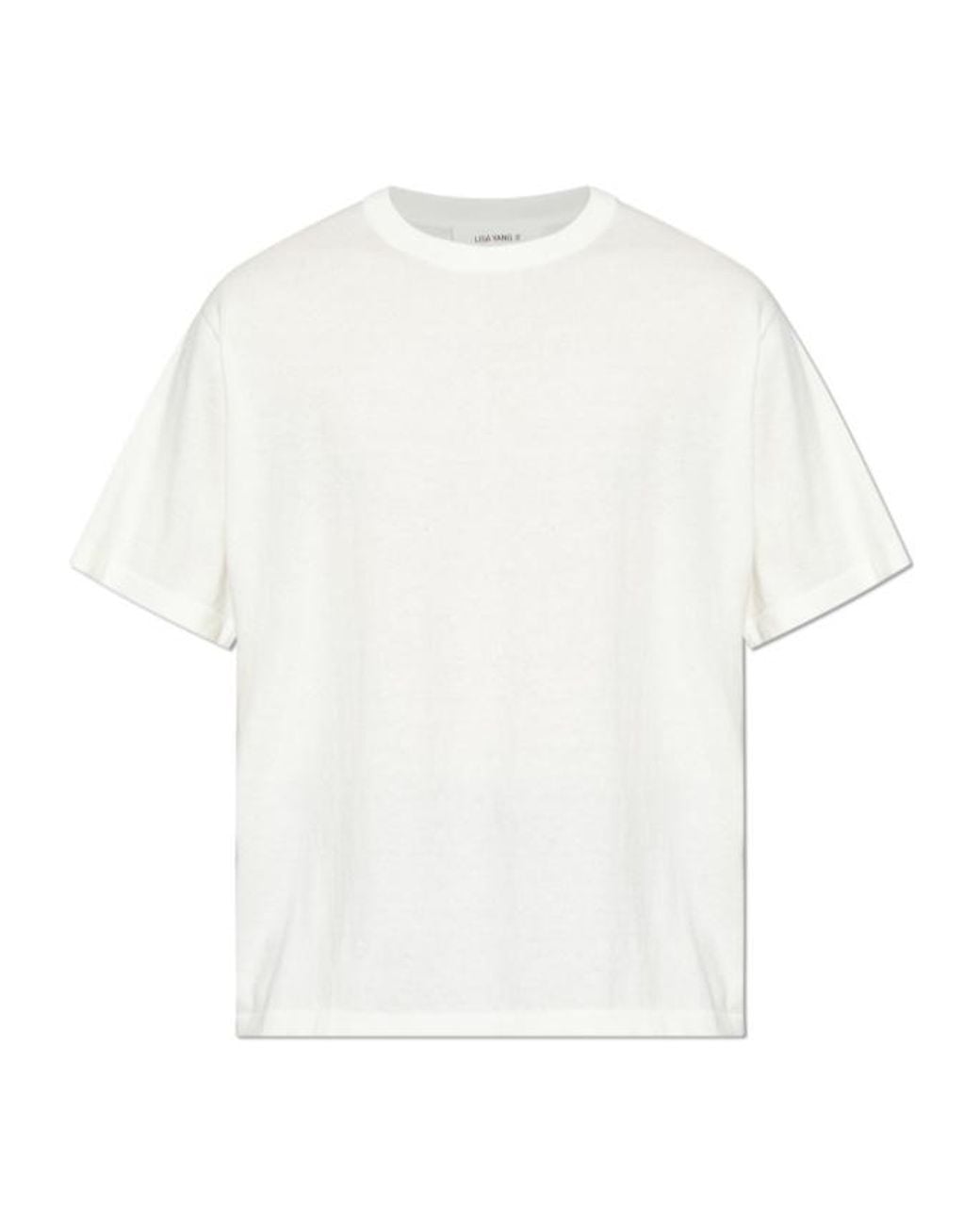 Lisa Yang White Bradley Knitted Top for men