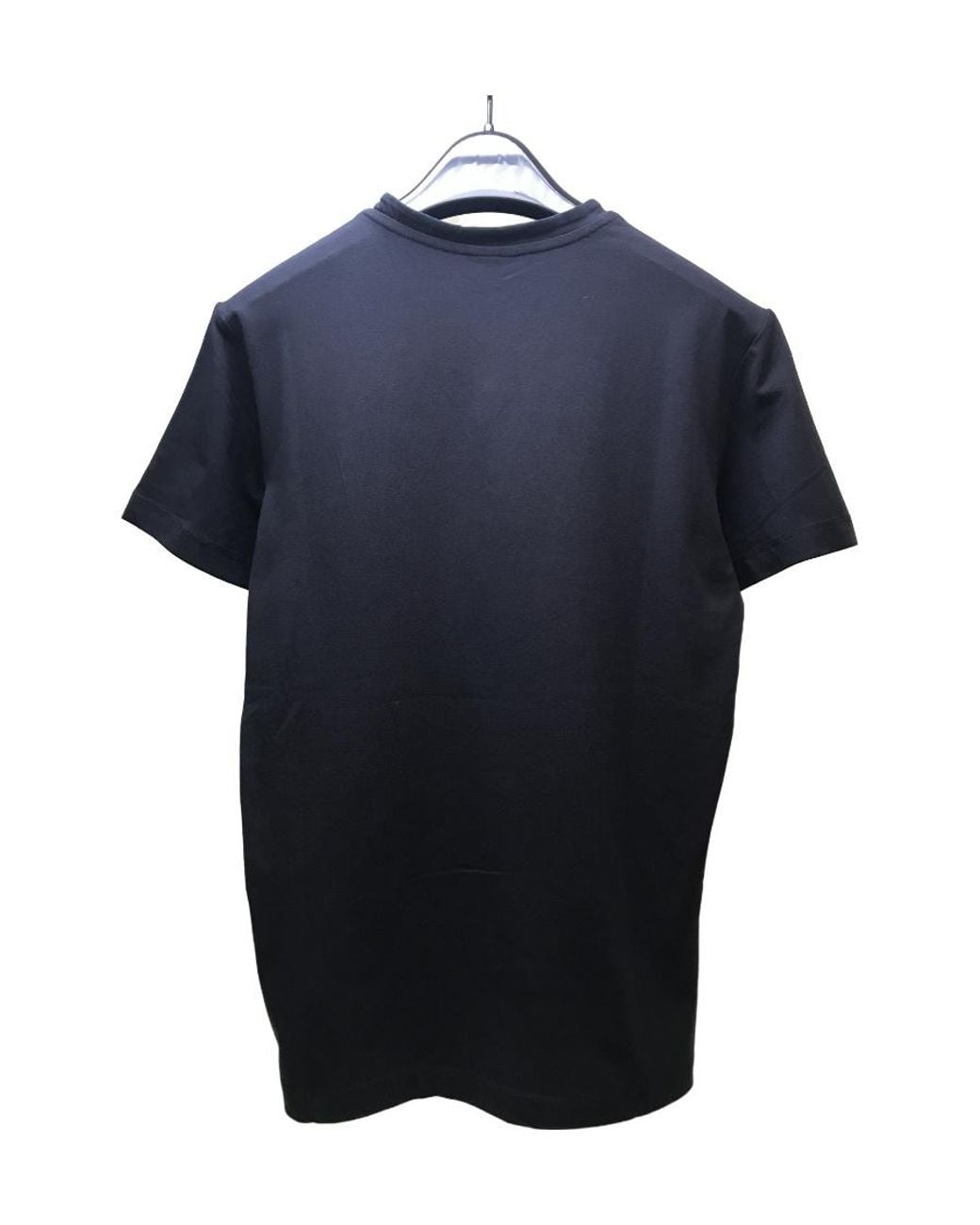 Armani Collezioni Blue V-Neck Short-Sleeved T-Shirt for men