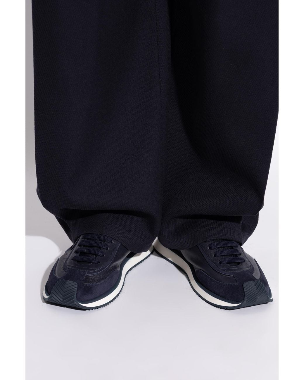 Dolce & Gabbana Black Sports Shoes With Logo for men