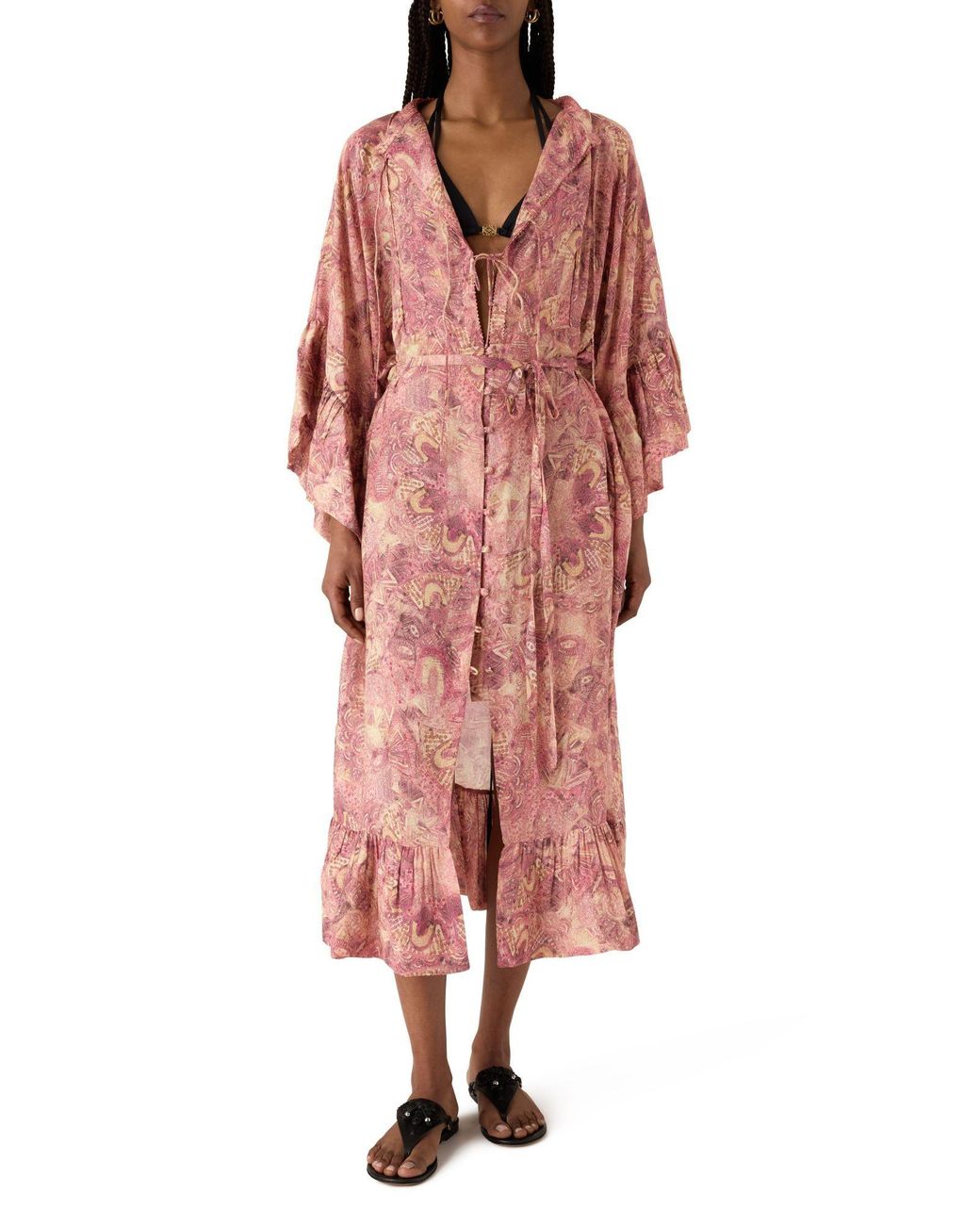Isabel Marant Pink Printed Long Dress