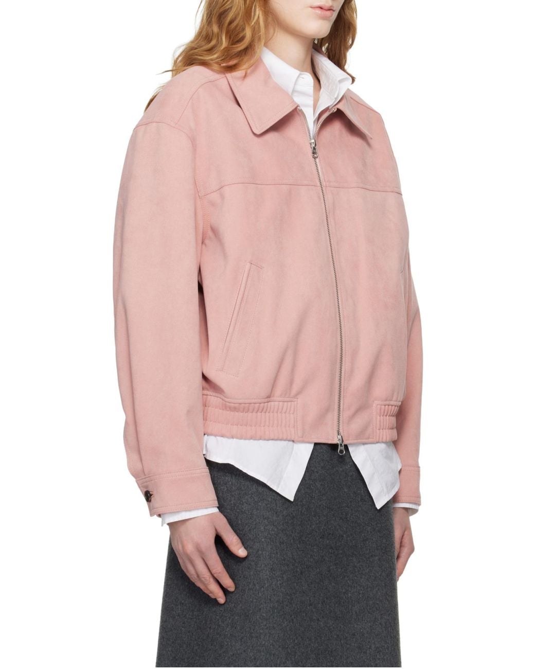 DUNST Pink Long Sleeve Jacket for men
