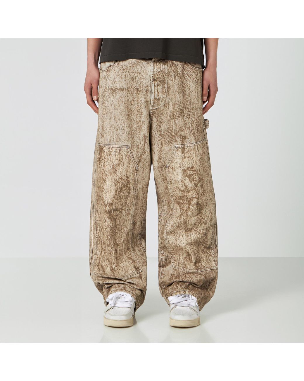 1989 STUDIO Natural Denim Overalls for men