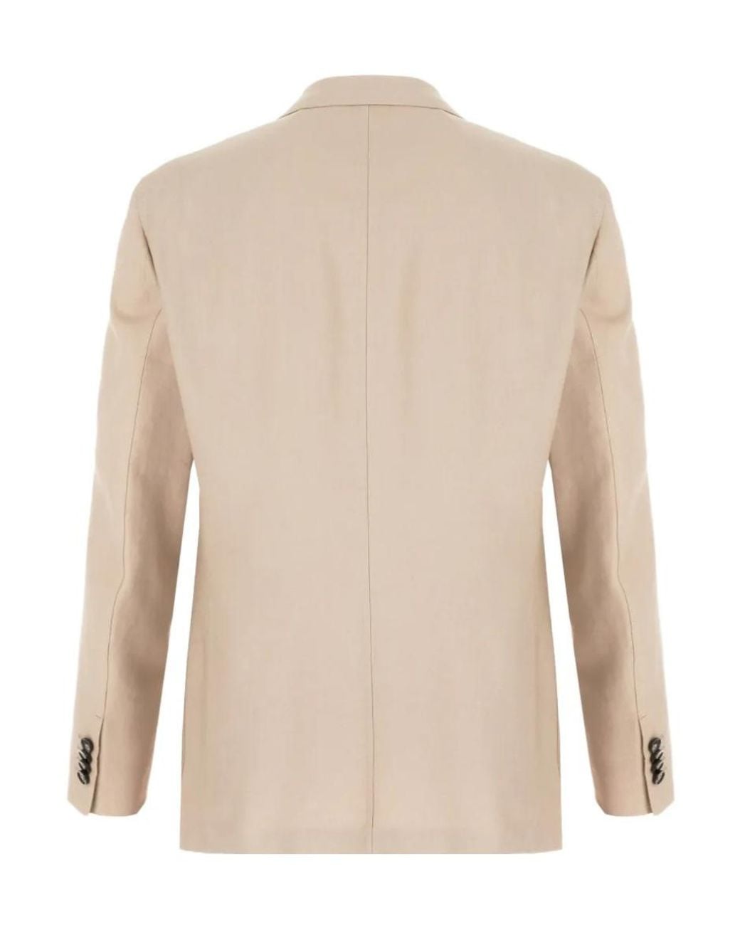 Zegna Natural Single-Breasted Blazer for men