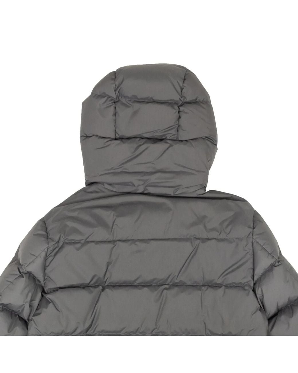 Moncler Gray Long Sleeve Down Jacket for men