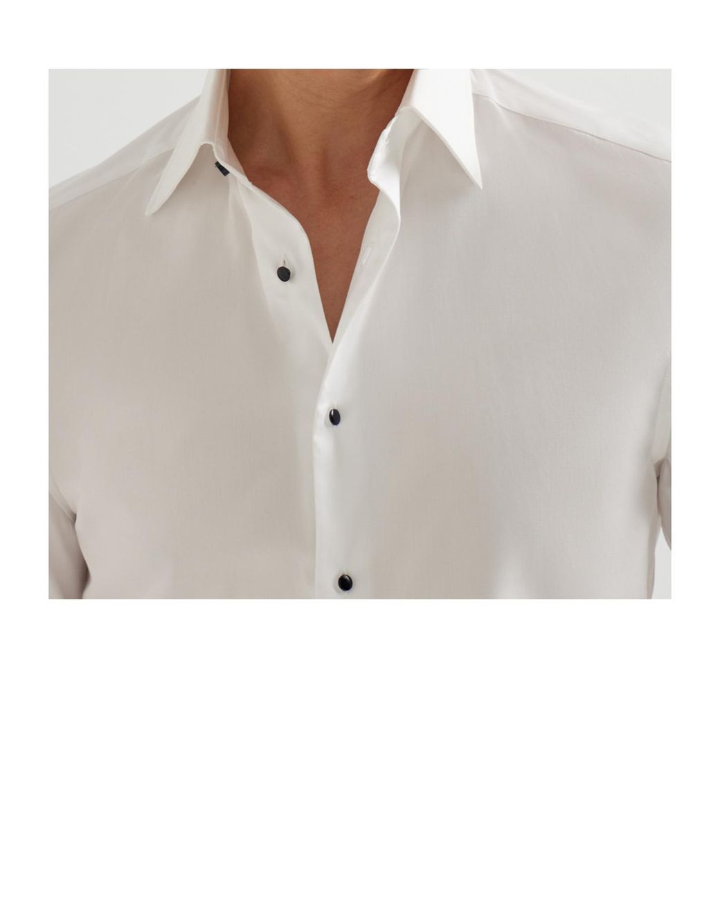 Brunello Cucinelli White Cotton Shirt for men