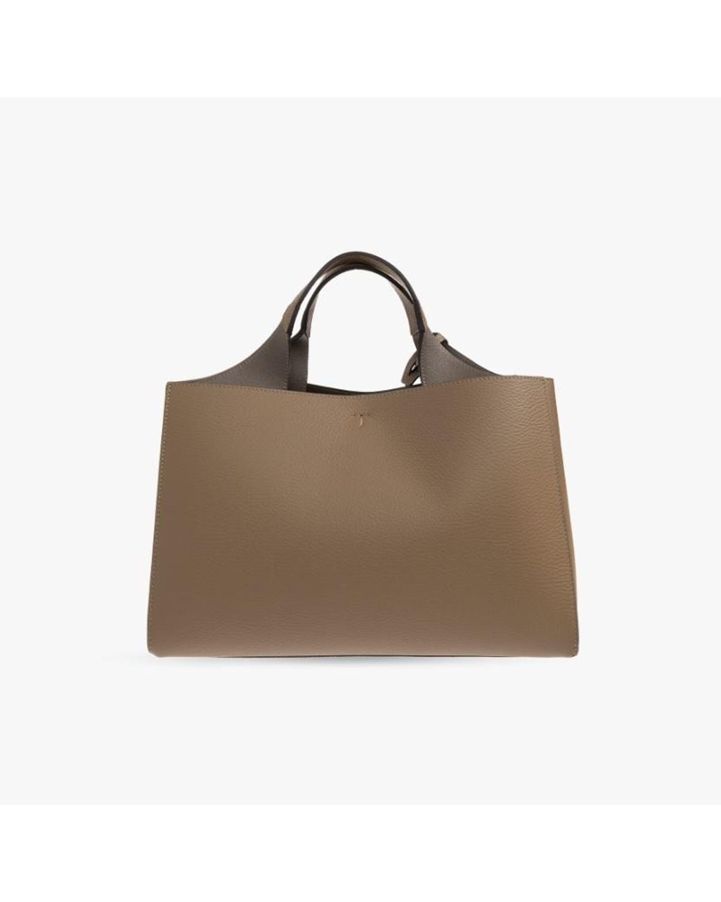 Tod's Brown Reversible Structured Tote Bag