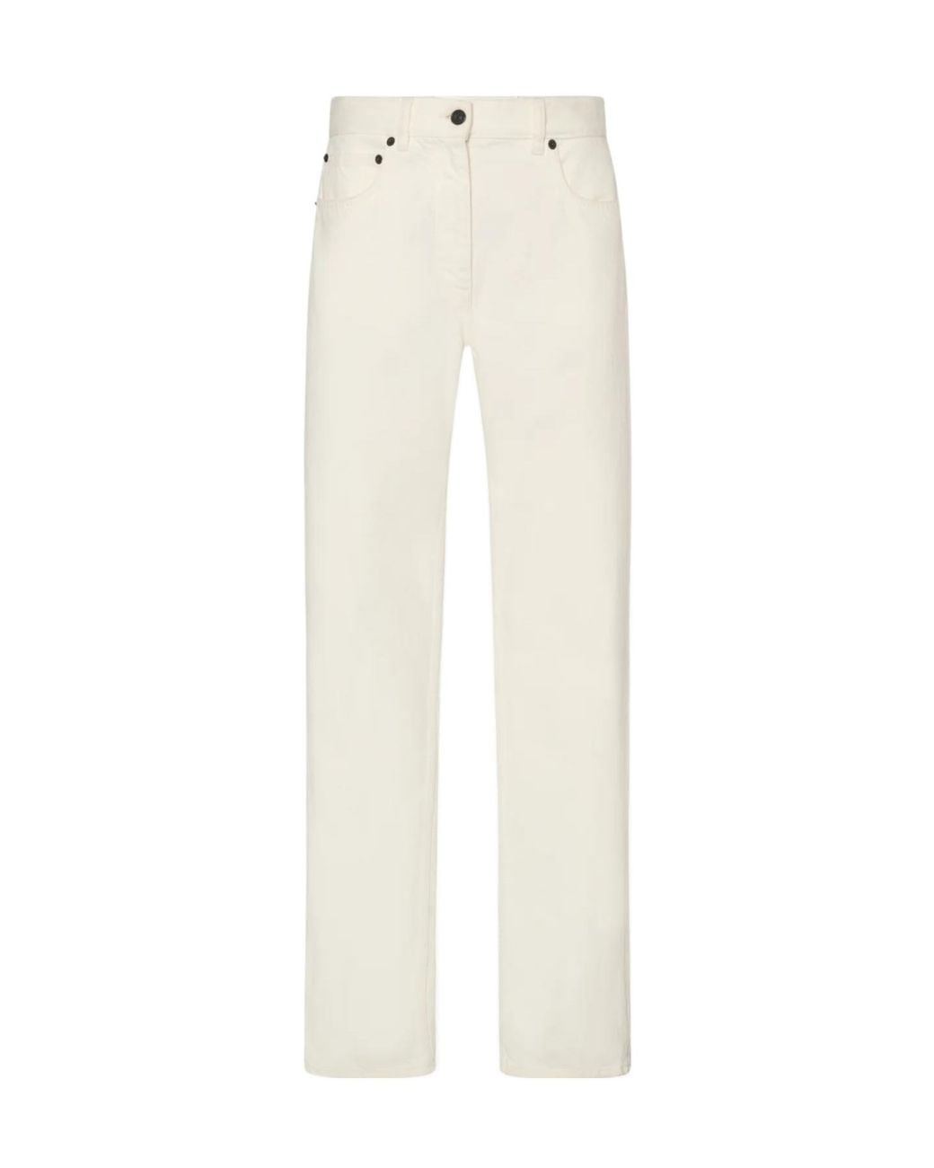 The Row White Burty Jeans