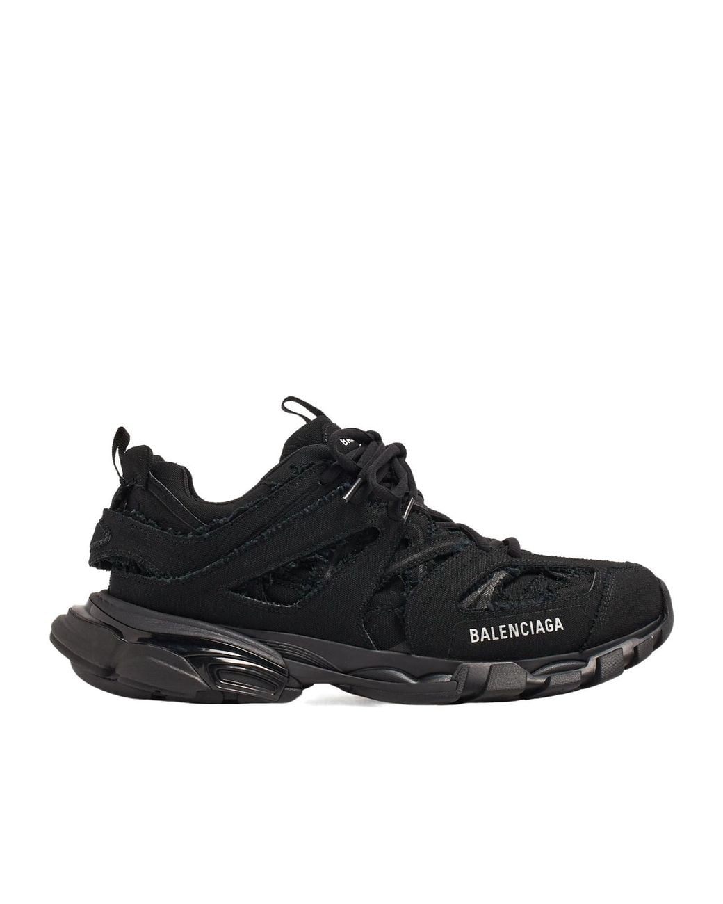 Balenciaga Black Track Low-Top Sneakers for men