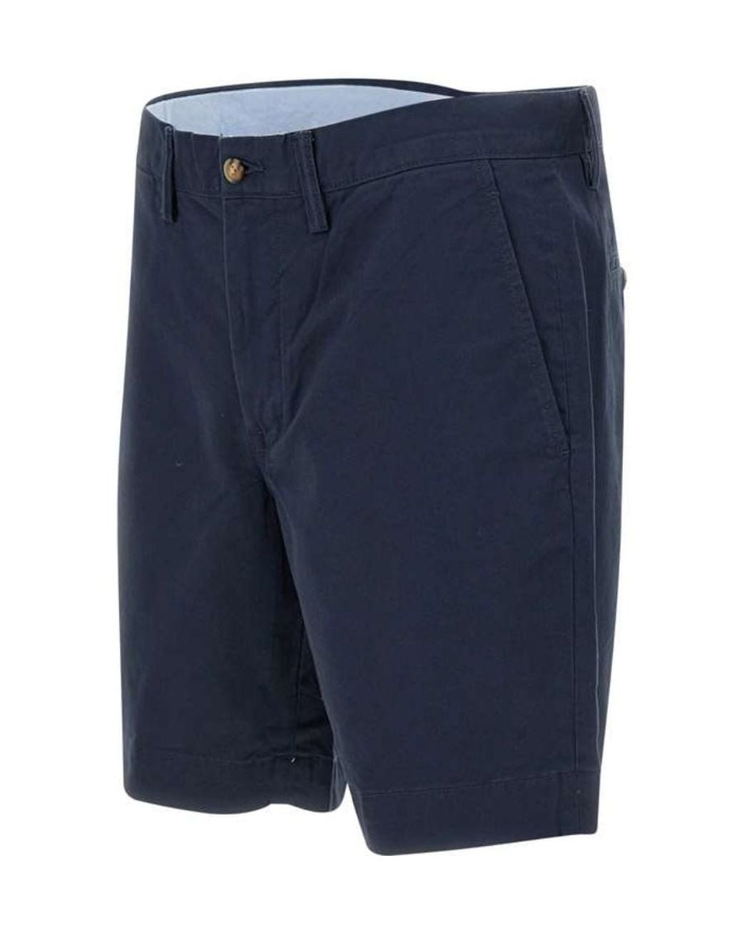 Polo Ralph Lauren Blue 8-Inch Stretch Straight Fit Chino Shorts for men