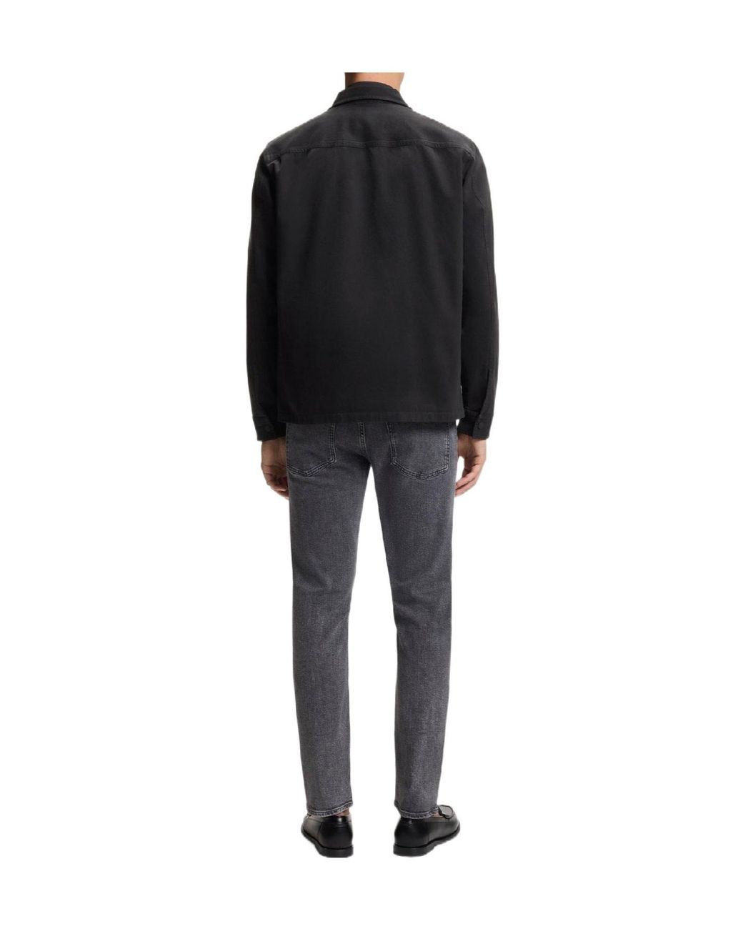Boss Black Full-Zip Shirt Jacket for men