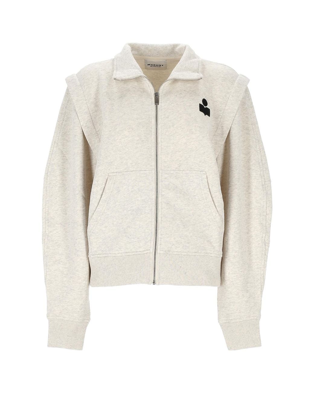 Isabel Marant White Isabel Marant Étoile Zip-Up Sweatshirt
