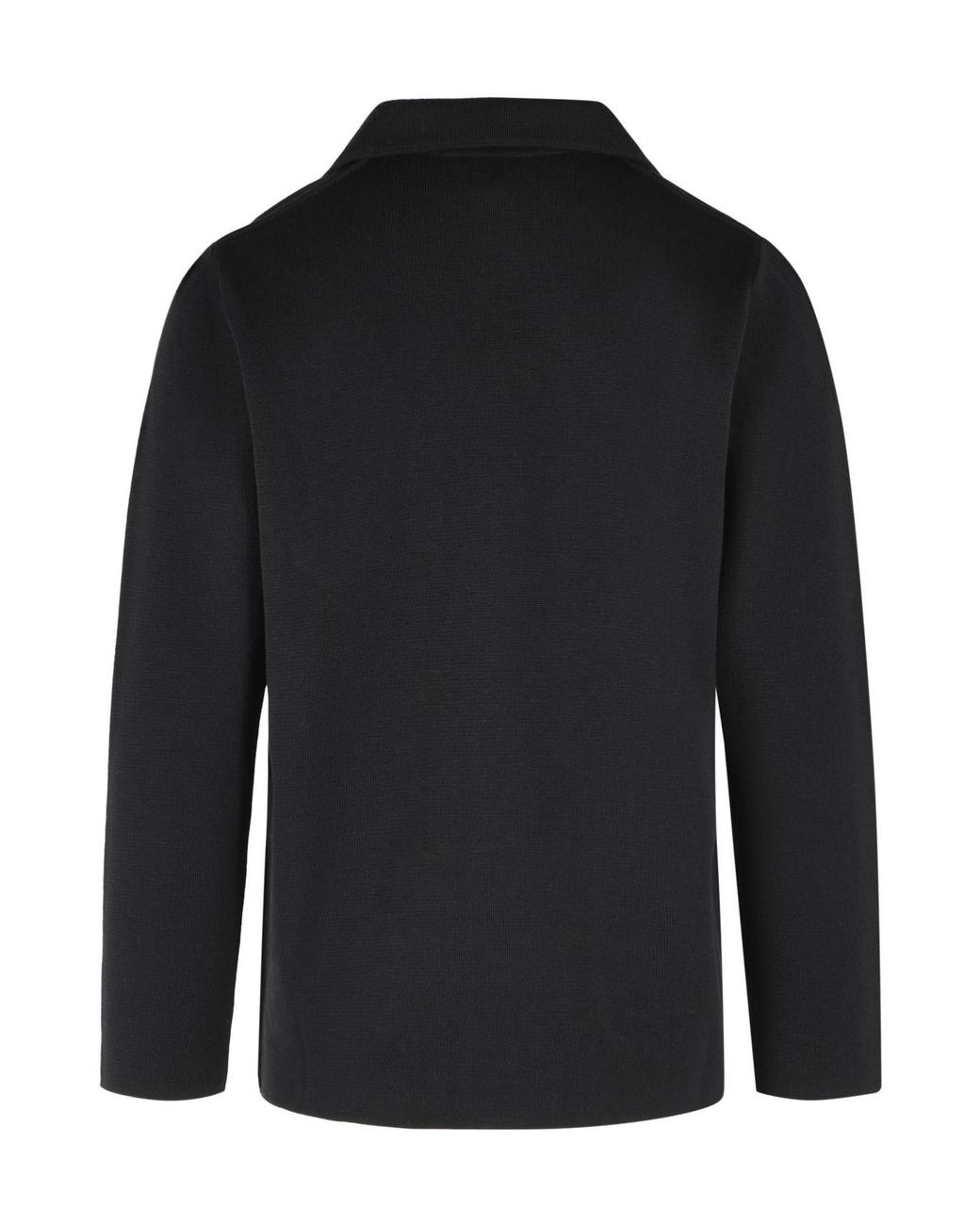 Lardini Black Patch Pocket Knitted Jacket for men