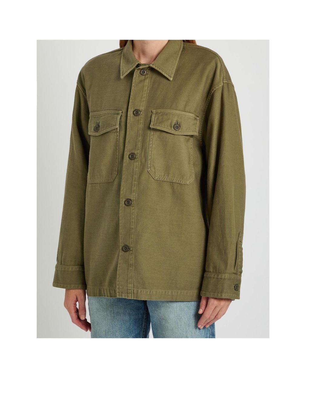 Nili Lotan Green Long-Sleeve Casual Jacket