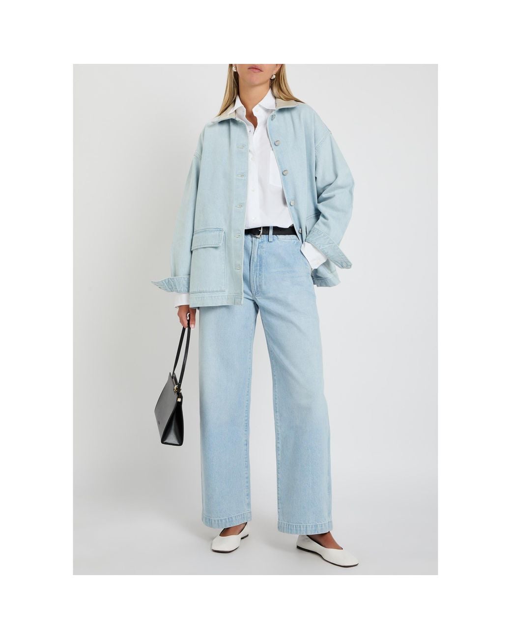 Agolde White Pure Cotton Shirt
