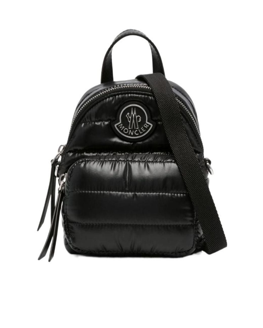 Moncler Black Kilia Zip-Up Small Crossbody Bag