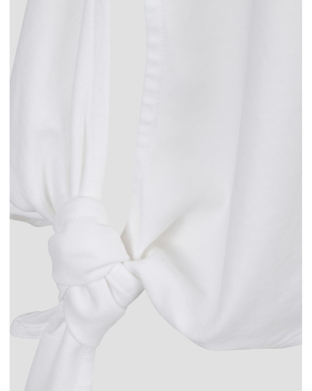 J.W. Anderson White Jw Anderson Hem Knot Tank Top