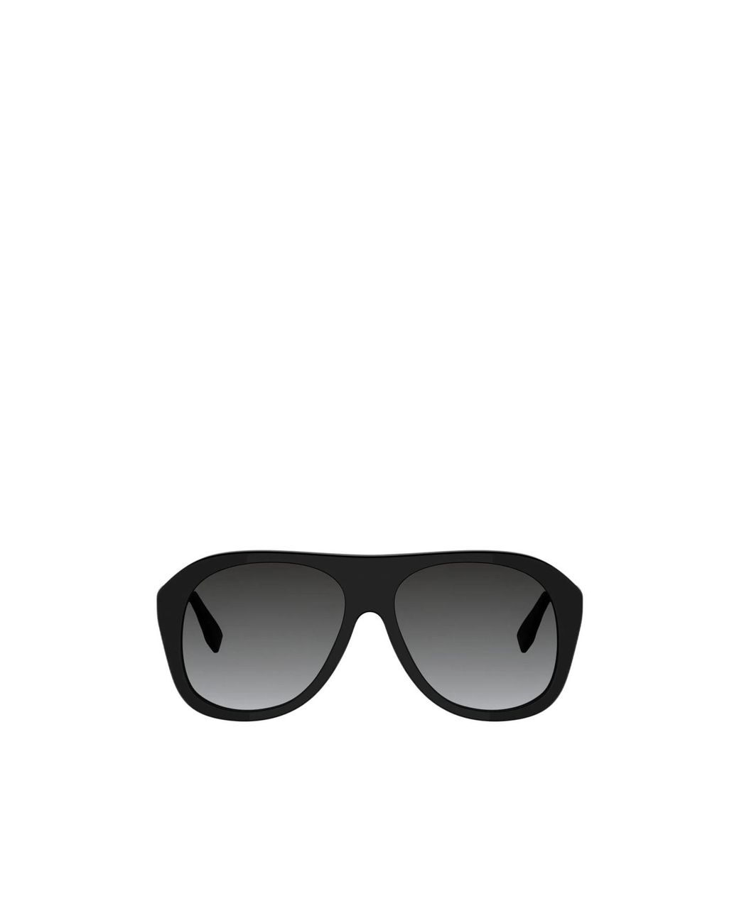 Fendi Black Eyewear Pilot Frame Sunglasses for men