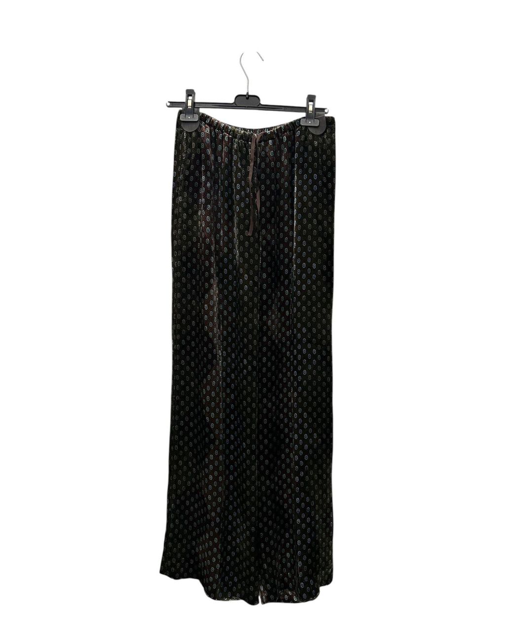 Dries Van Noten Gray Elastic Waist Casual Pants