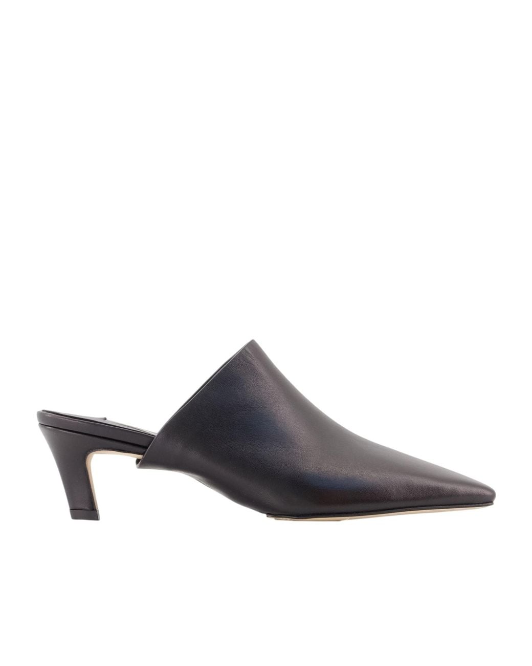 Totême Brown Pointed-Toe Mules