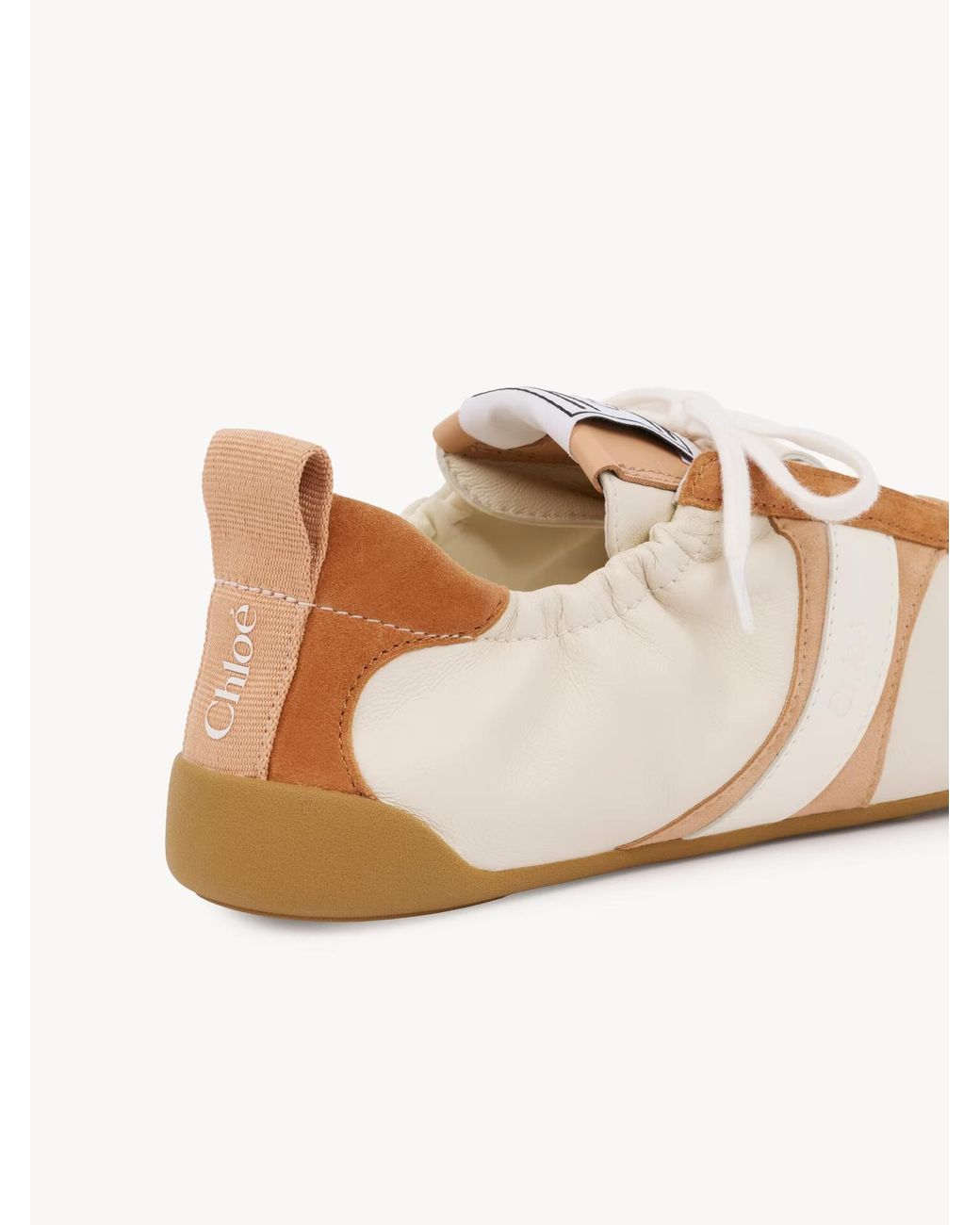 Chloé Pink Chloé Kick Low-Top Sneakers