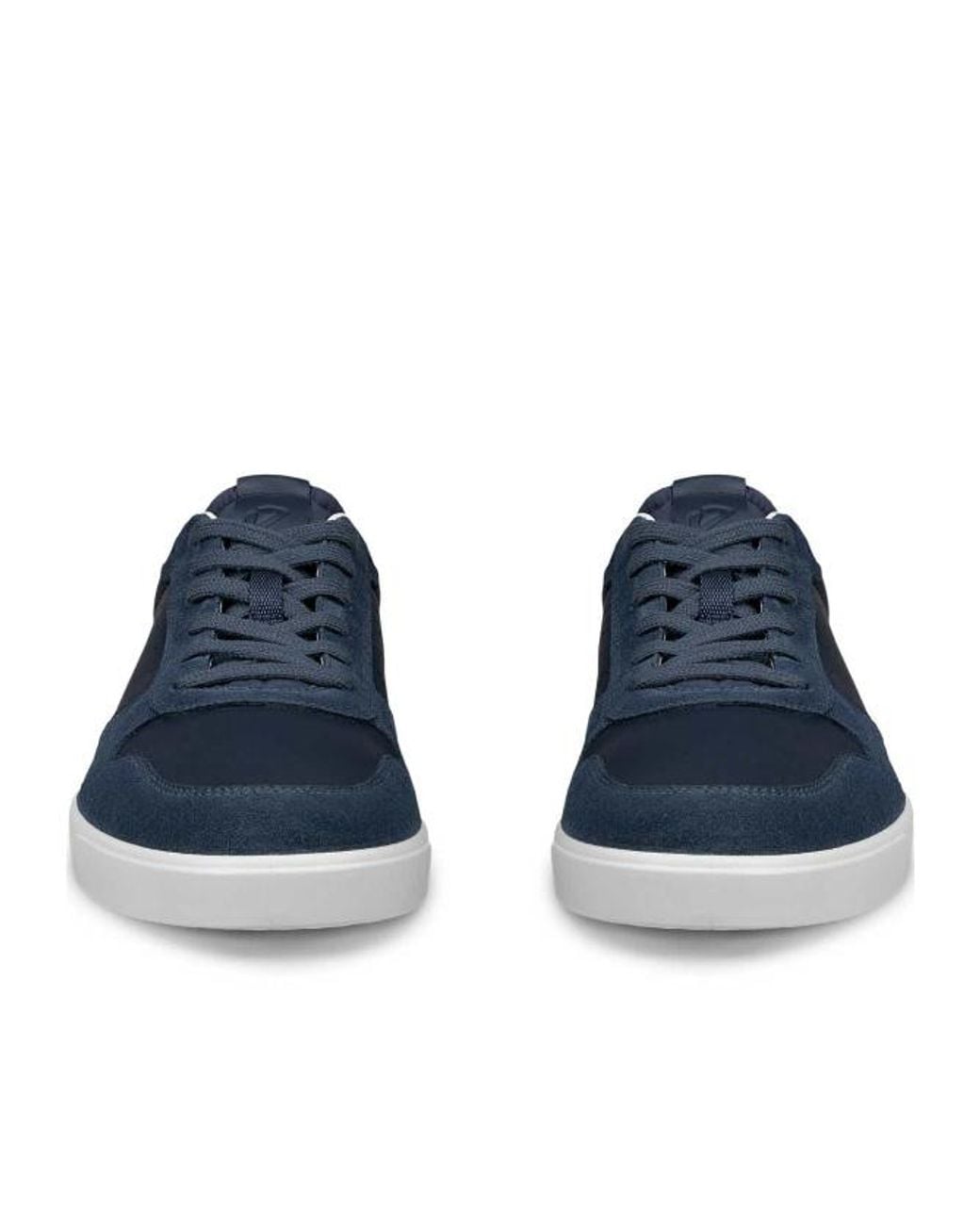 Ecco Blue Street Lite Leather Trainer for men