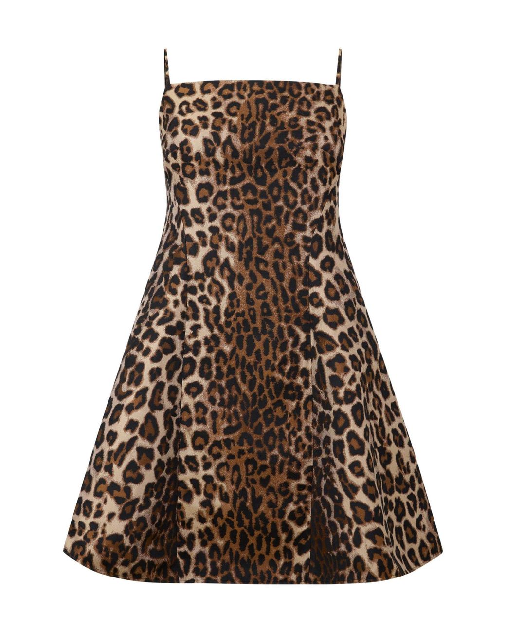 Givenchy Brown Leopard Print Dress