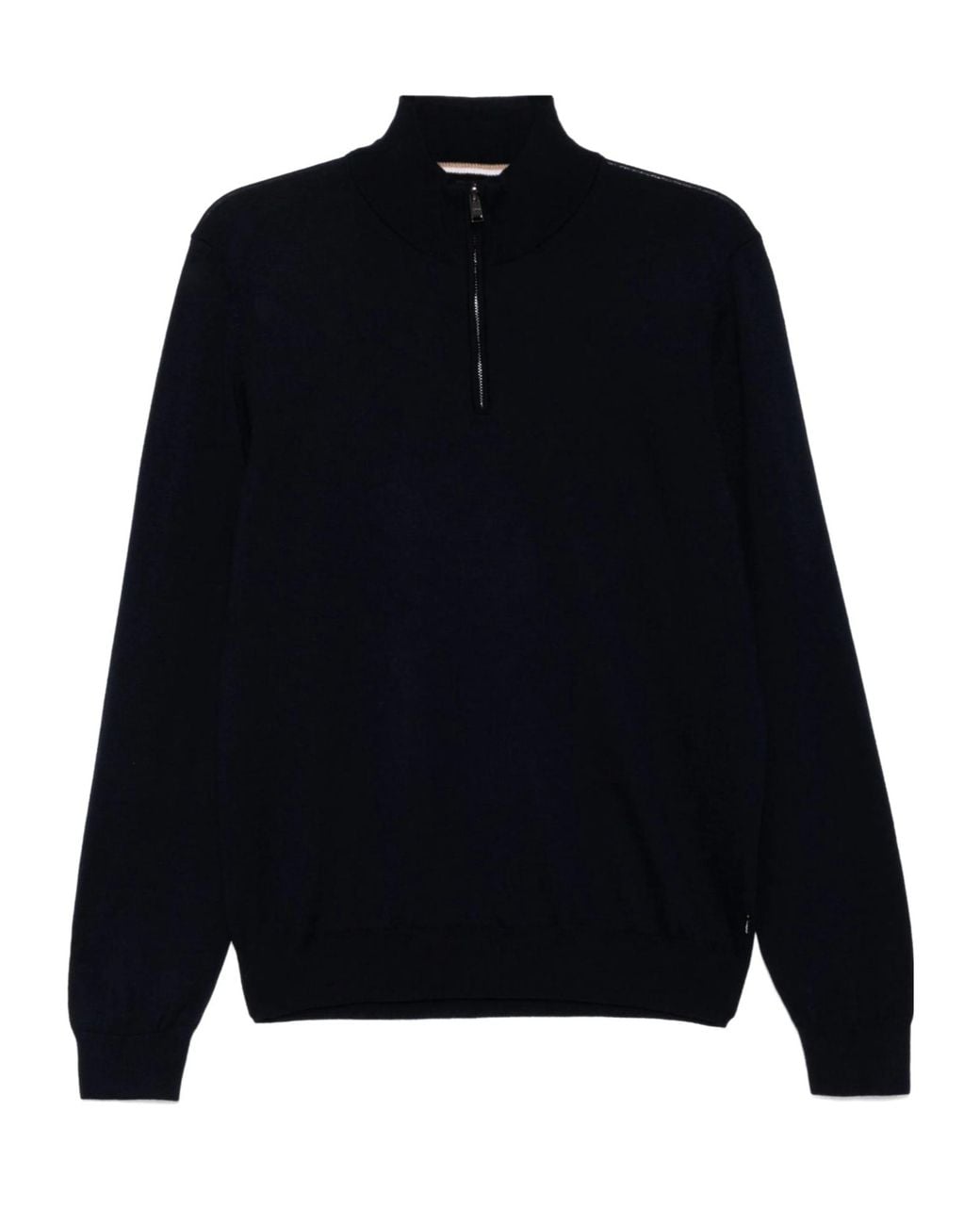 Boss Blue Boss Half-Zip Knitted Jumper for men