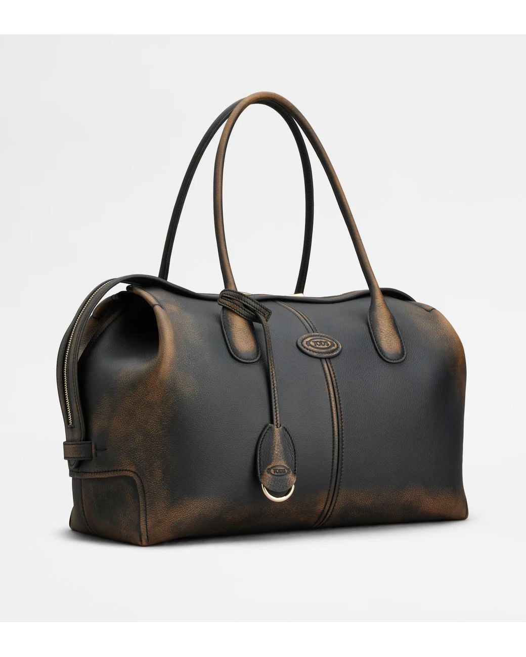 Tod's Black Di Bag Bowling Bag