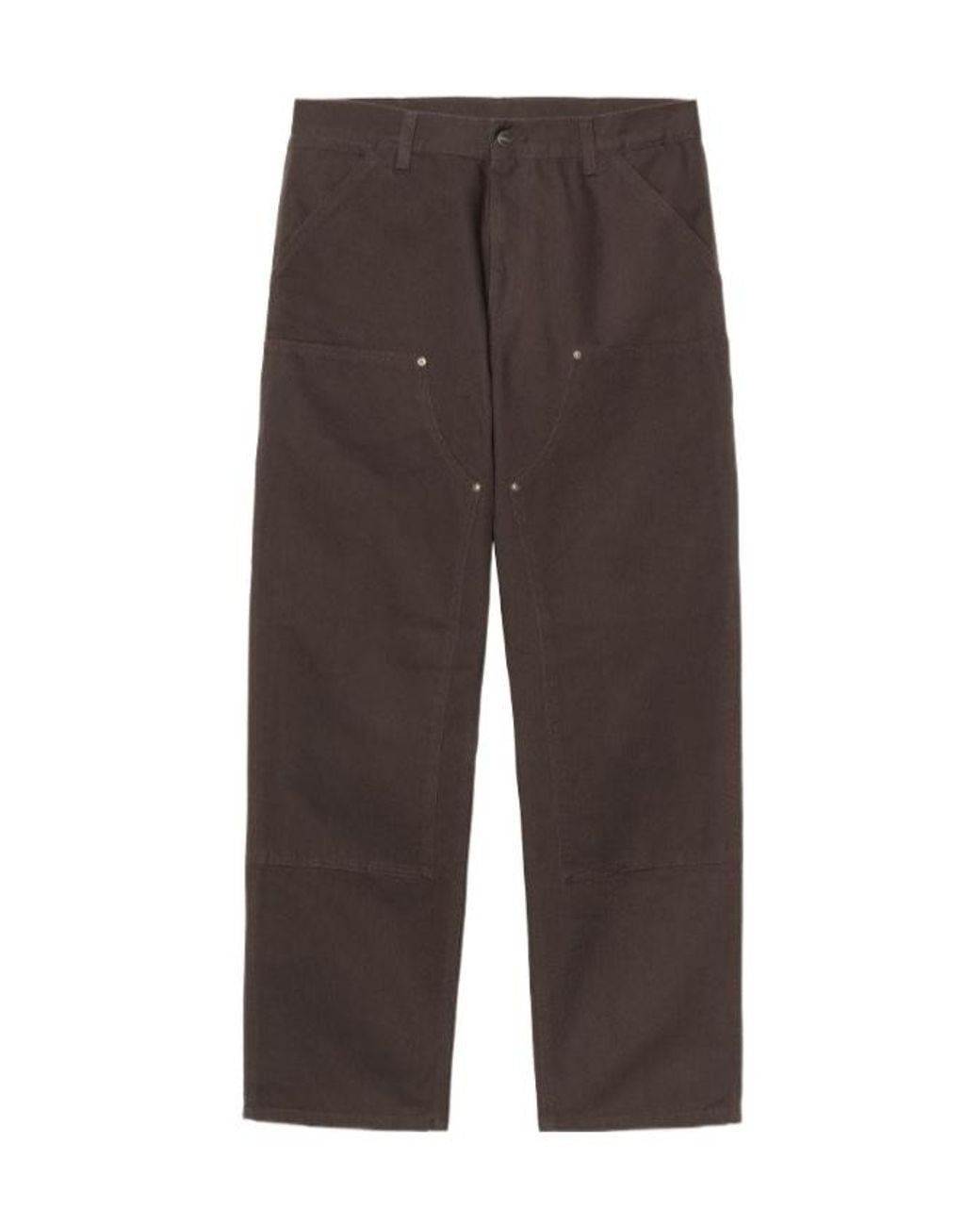 Carhartt Brown Double Knee Pants for men