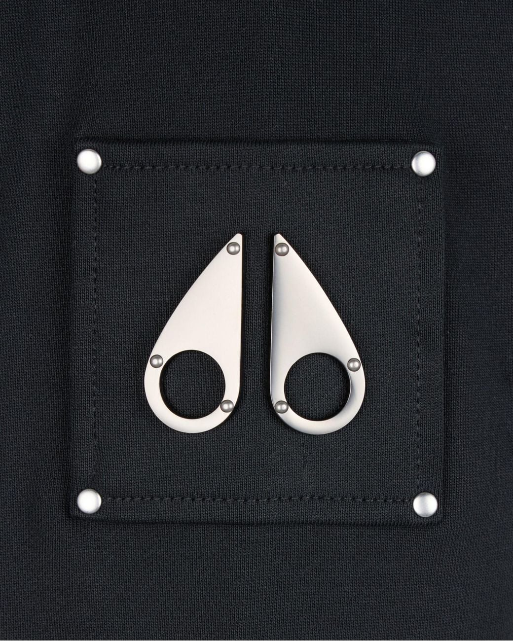Moose Knuckles Black Hartsfield Zip-Up Hoodie for men