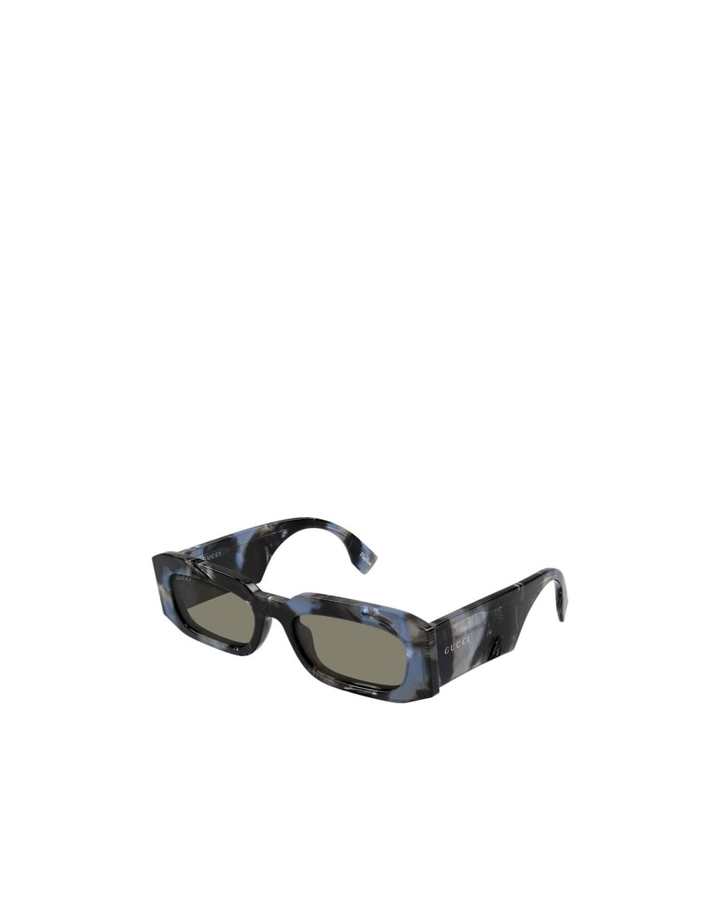 Gucci Black Rectangle Sunglasses for men