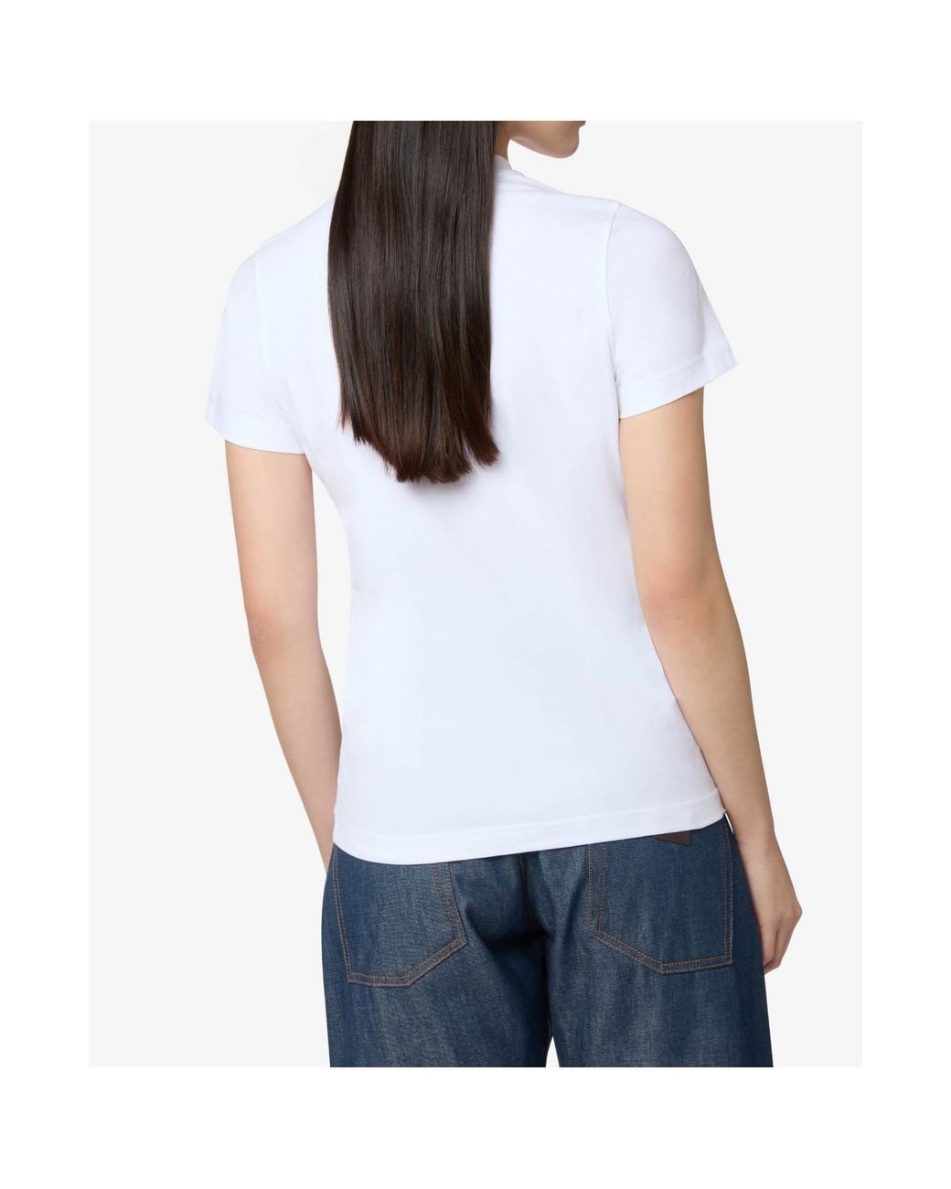 Moschino White Short-Sleeved T-Shirt