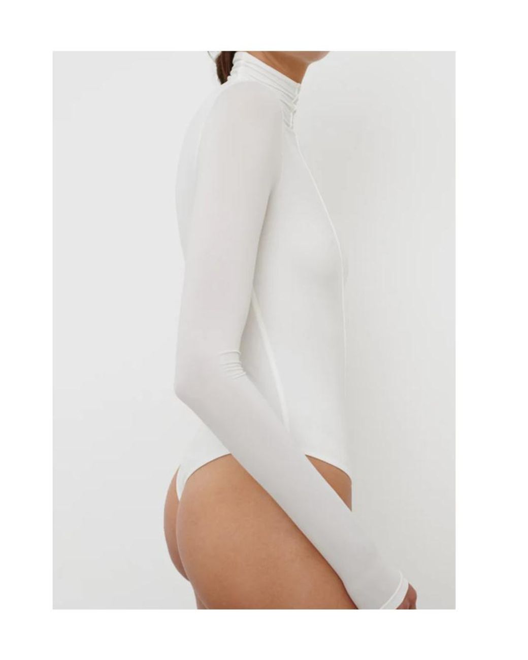 Wardrobe NYC X Rosie Huntington Whiteley High-Neck Bodysuit