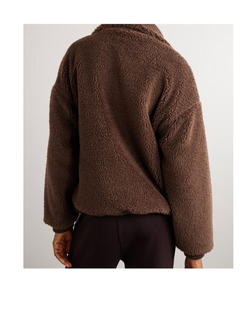 Varley Brown Lowell Sherpa Jacket