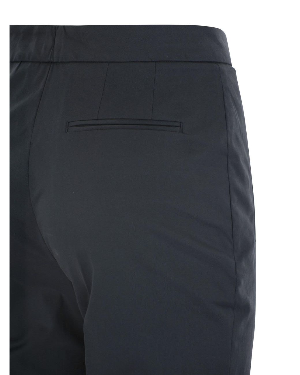 Pt Pantaloni Blue Pt Torino Frida Pleated Slim-Fit Pants