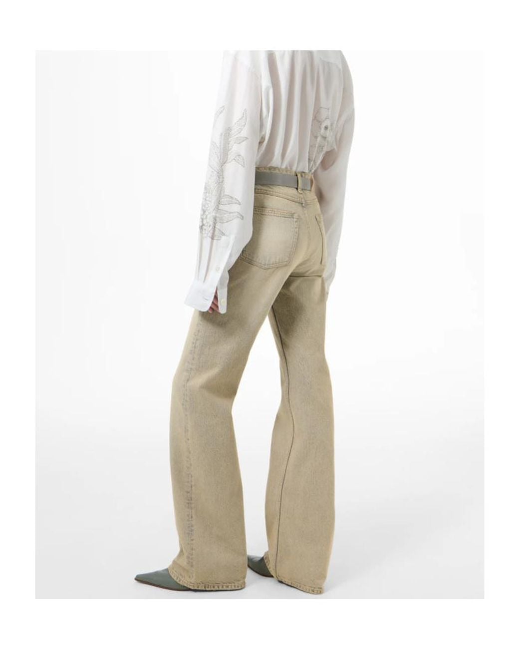 Our Legacy Natural Straight Flare Jeans