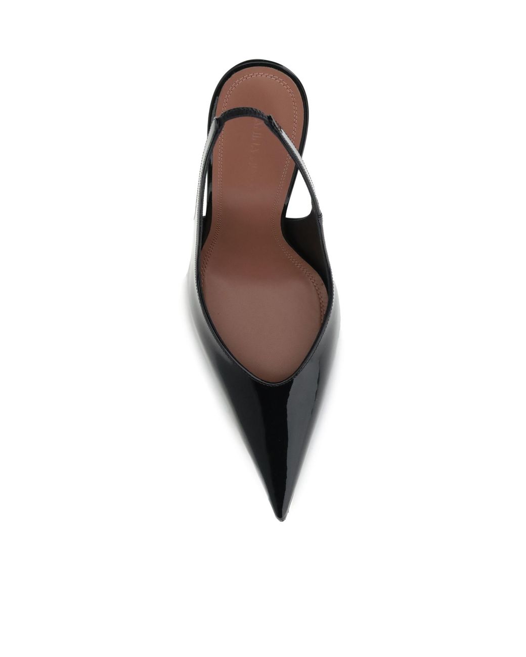 AMINA MUADDI Metallic Anok Sling Pumps