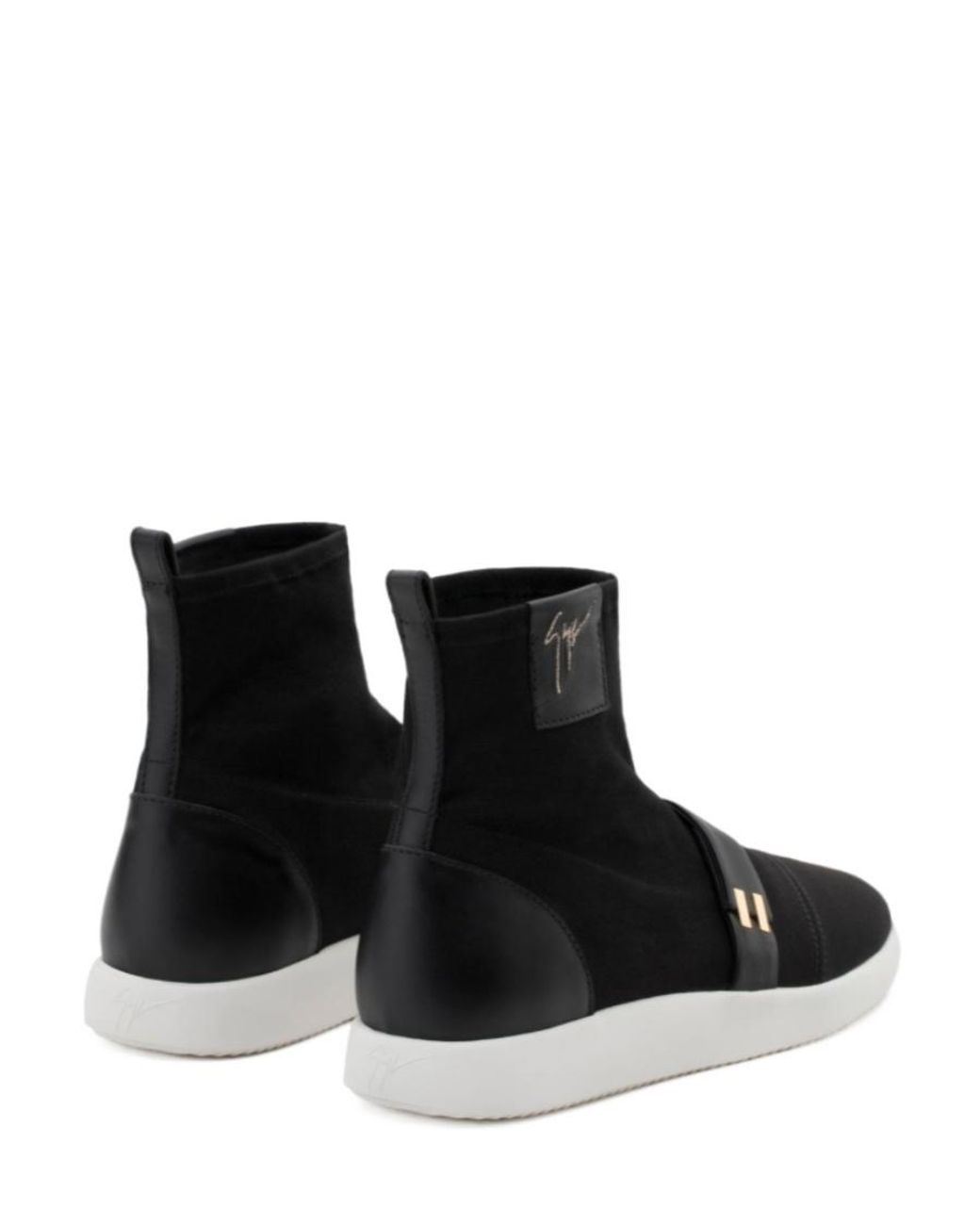 Giuseppe Zanotti Black Sock Sneakers for men