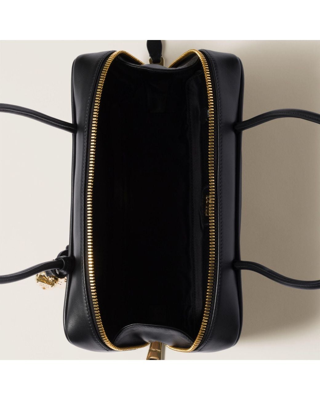 Miu Miu Black Beau Leather Bag