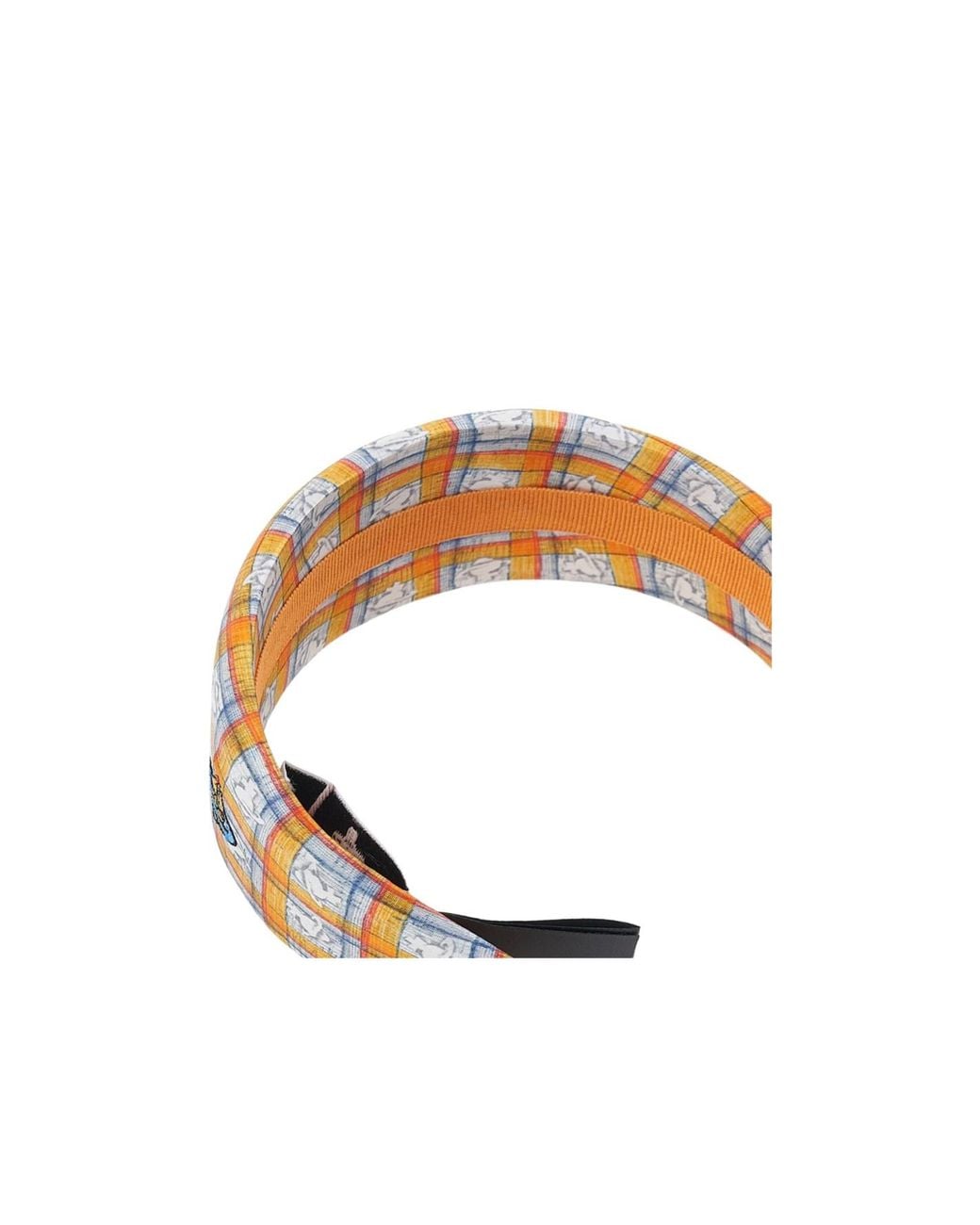 Vivienne Westwood Metallic Plaid Hair Accessories