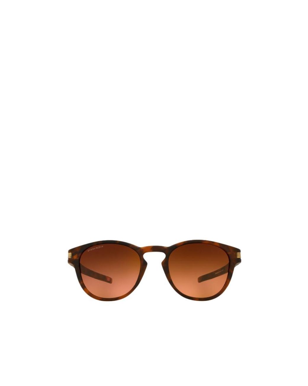 Oakley Brown Latch Round Frame Sunglasses for men