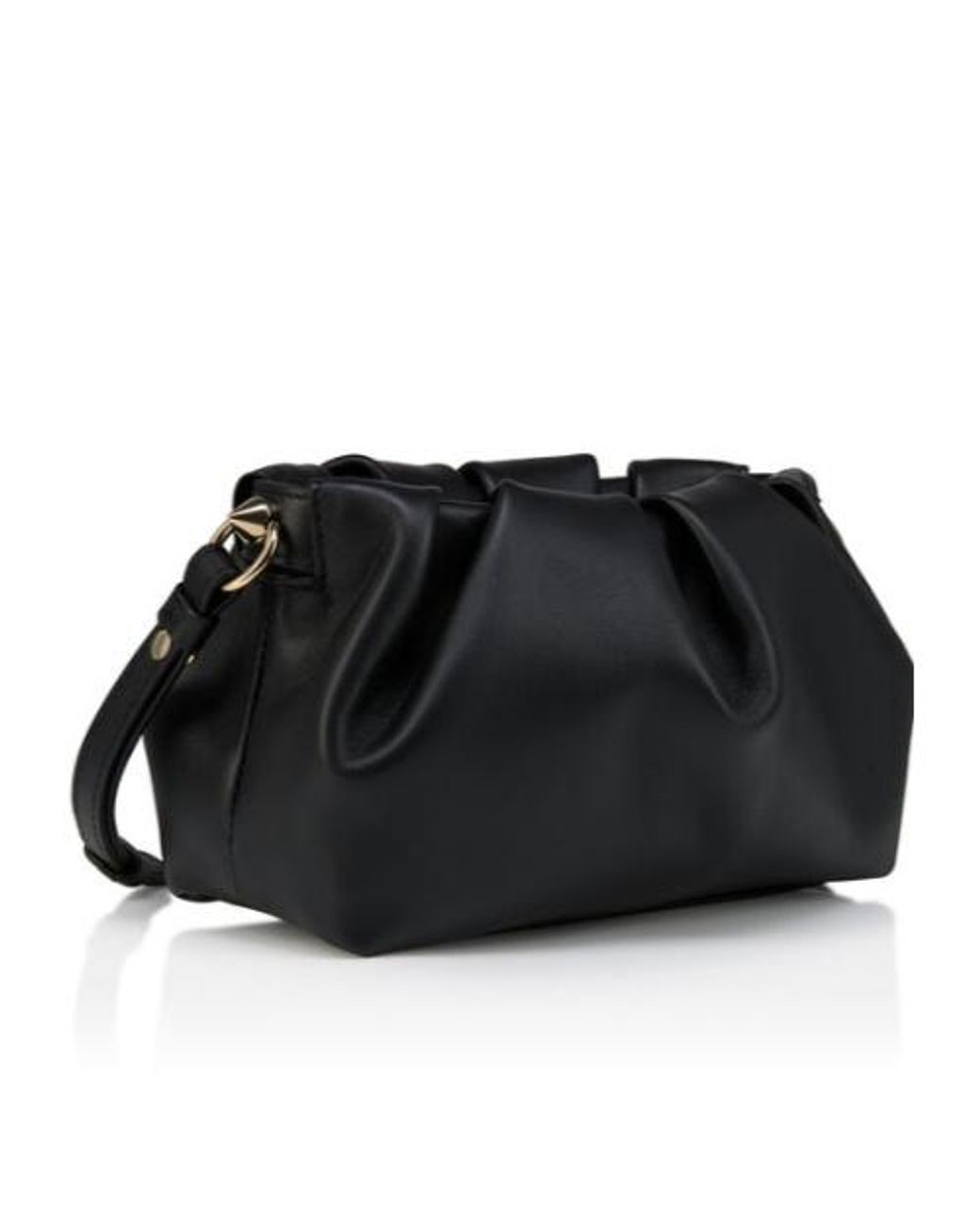 Christian Louboutin Black Eva Zip-Up Crossbody Bag
