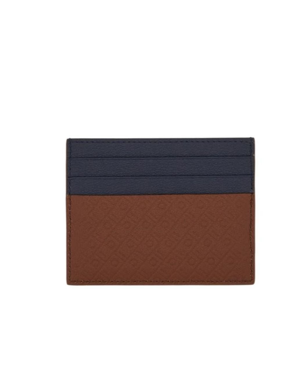 Ferragamo Blue Ferragamo Monogram Credit Card Holder for men