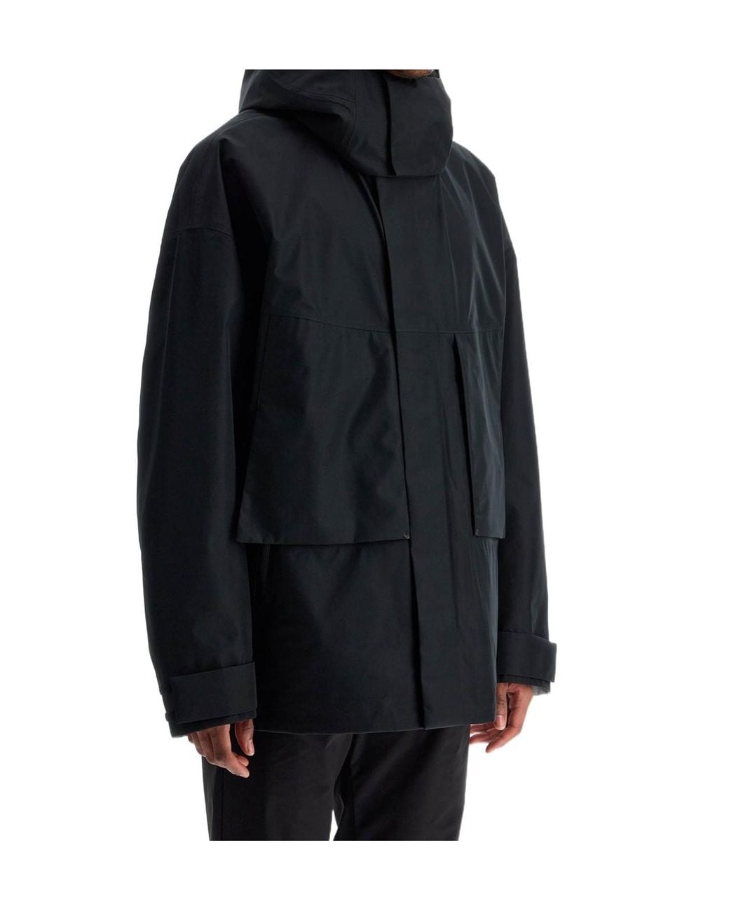 Herno Blue 3L Gore-Tex Laminar Jacket for men